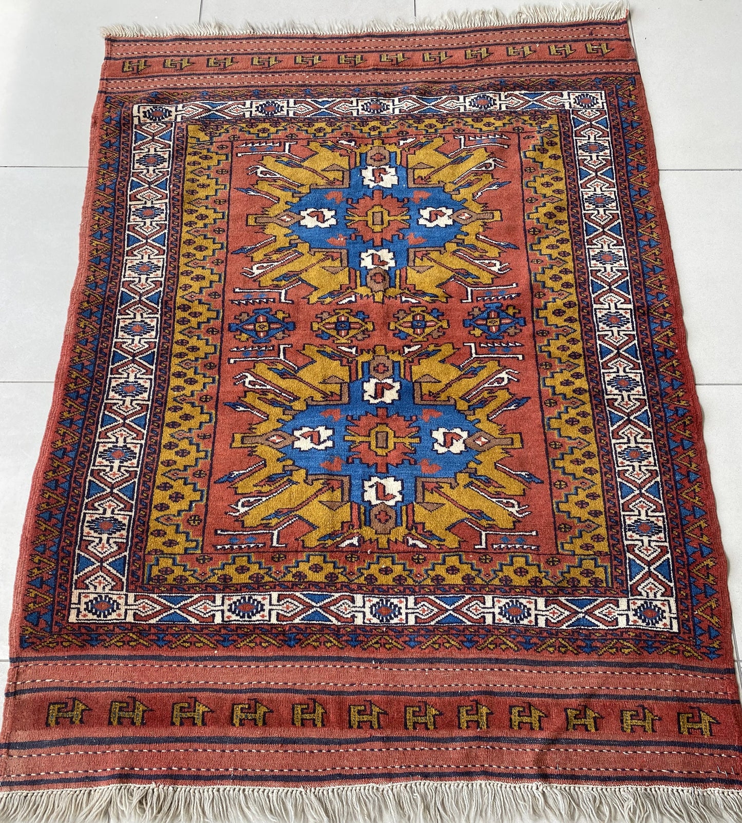 Vintage Kurdish Carpet