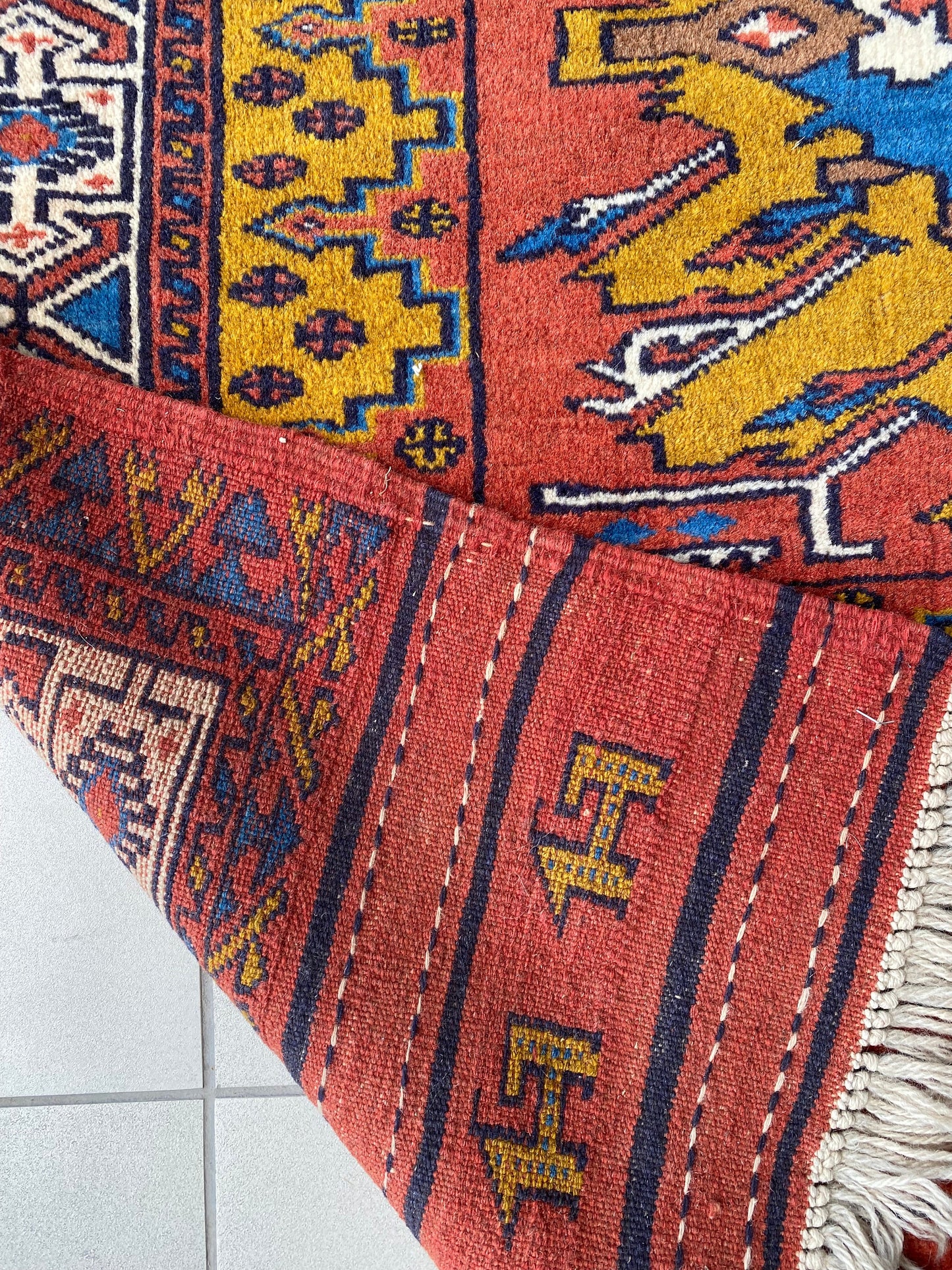 Vintage Kurdish Carpet
