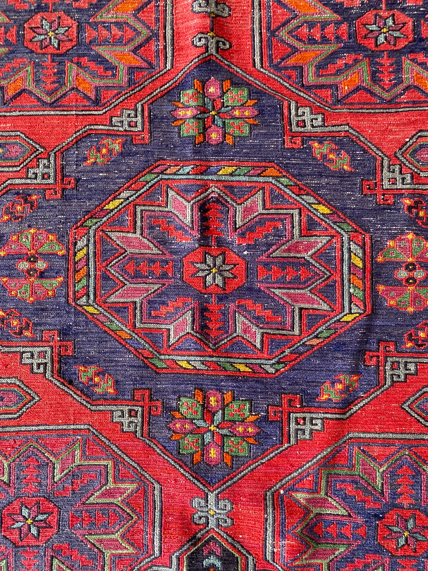Magnificent Caucasus Sumak Rug
