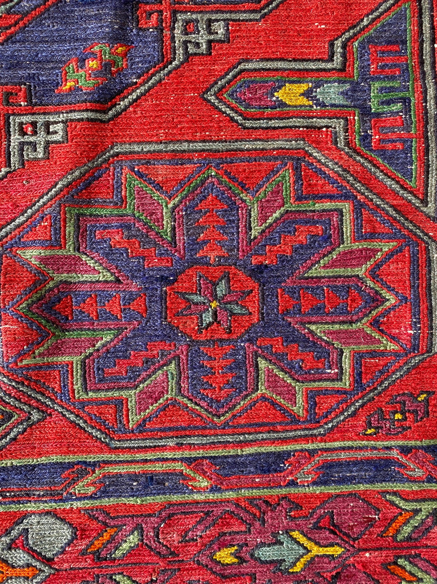 Magnificent Caucasus Sumak Rug