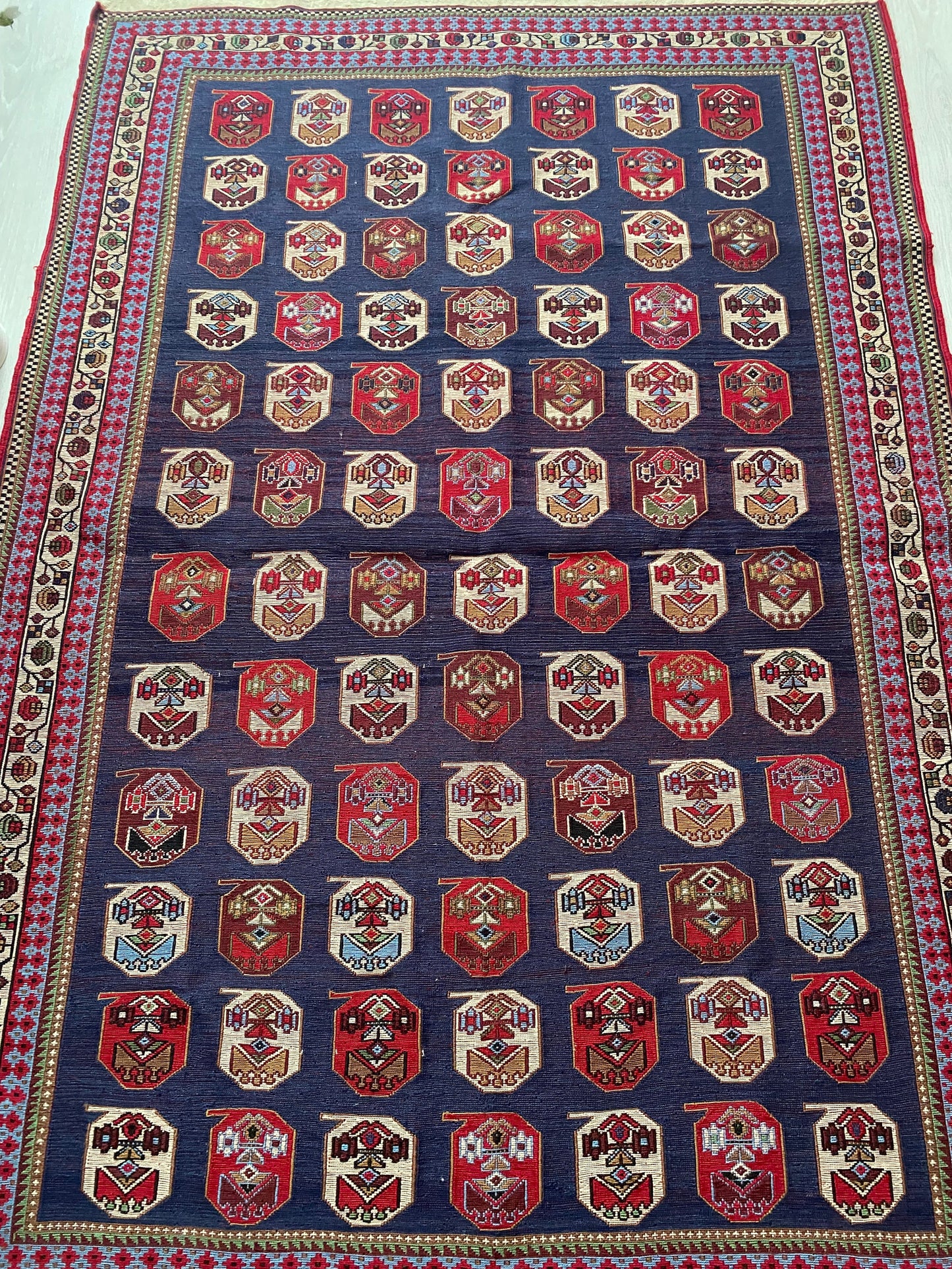 Vintage Afshar Rug