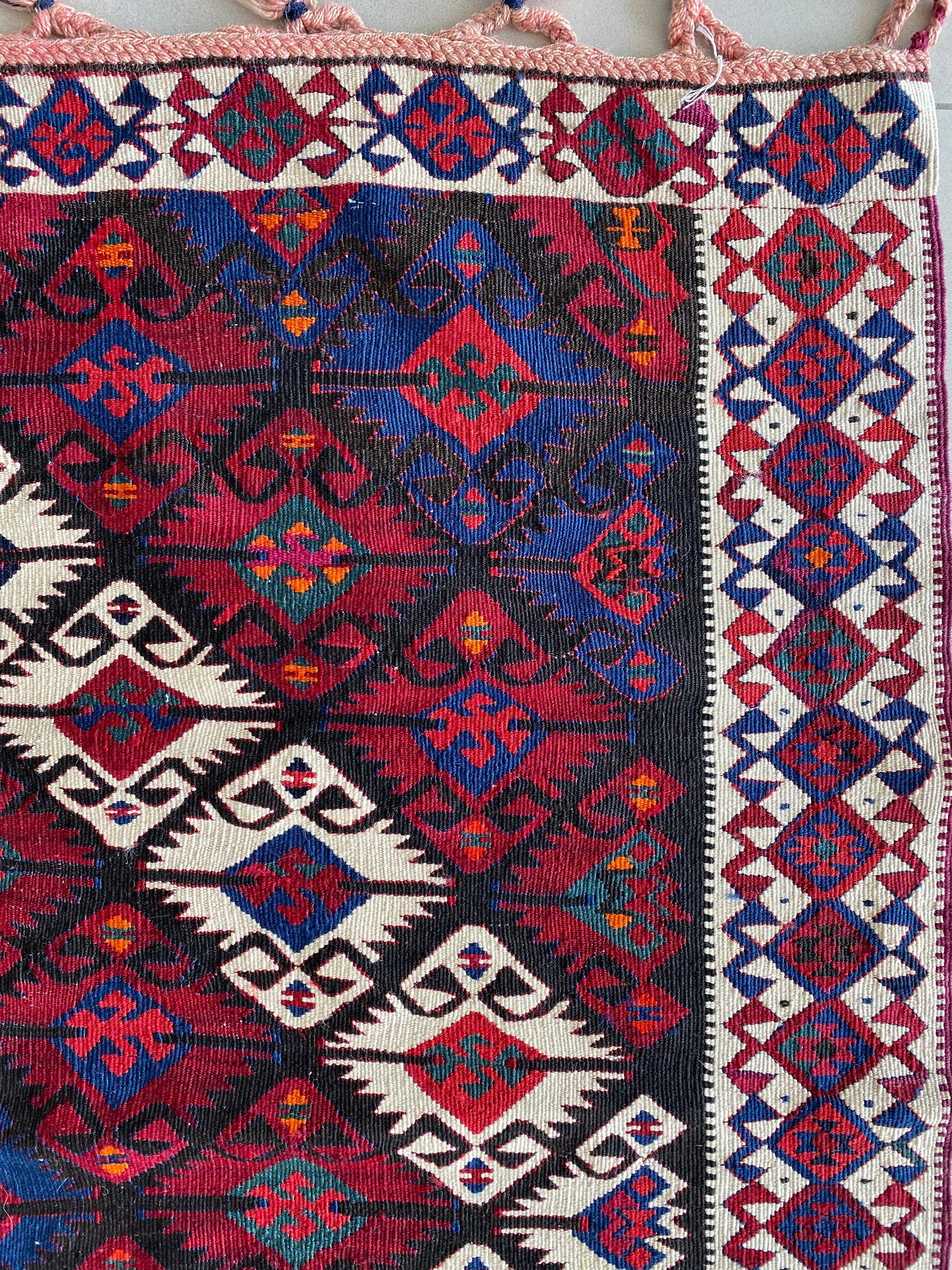 Antique Kurdish Kilim from Van Province