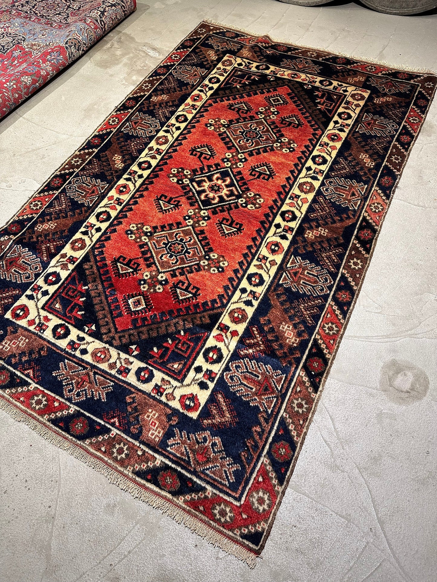 Vintage Anatolian Dosemealti Rug