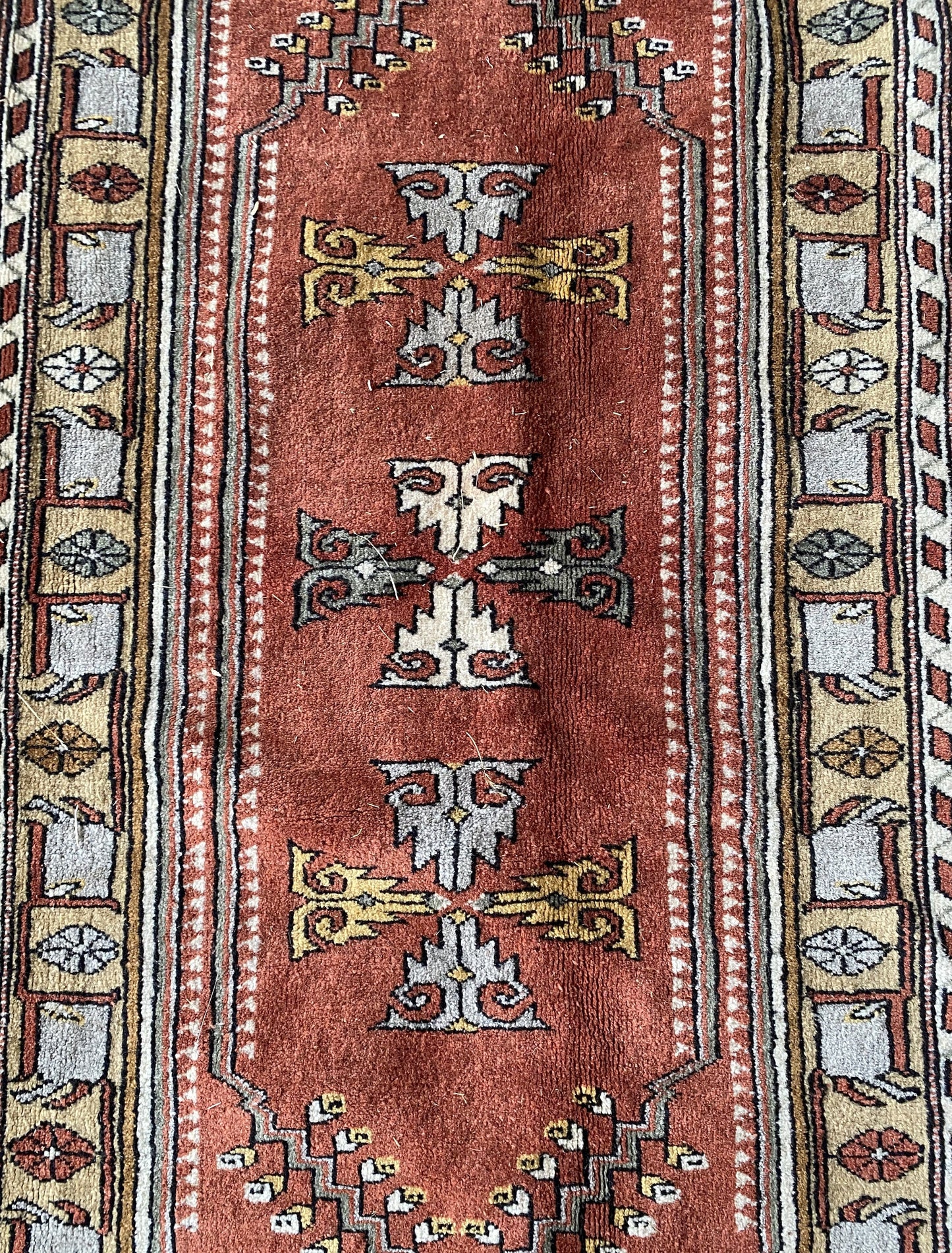 Vintage Turkish Milas Rug