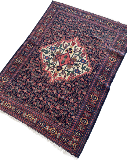 Antique Kurdish Senneh Rug