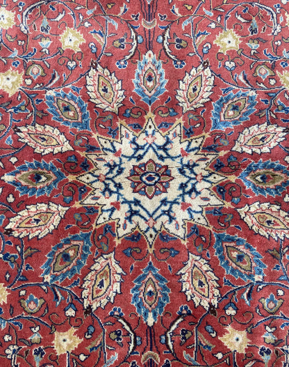 Antique Esfahan Rug