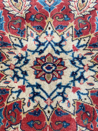 Antique Esfahan Rug