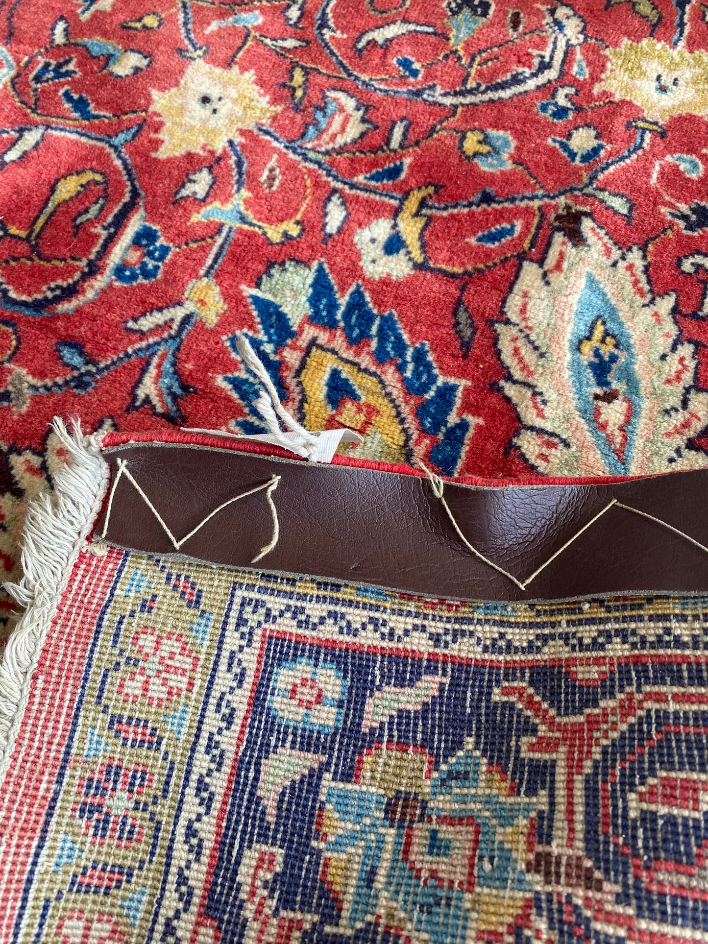 Antique Esfahan Rug