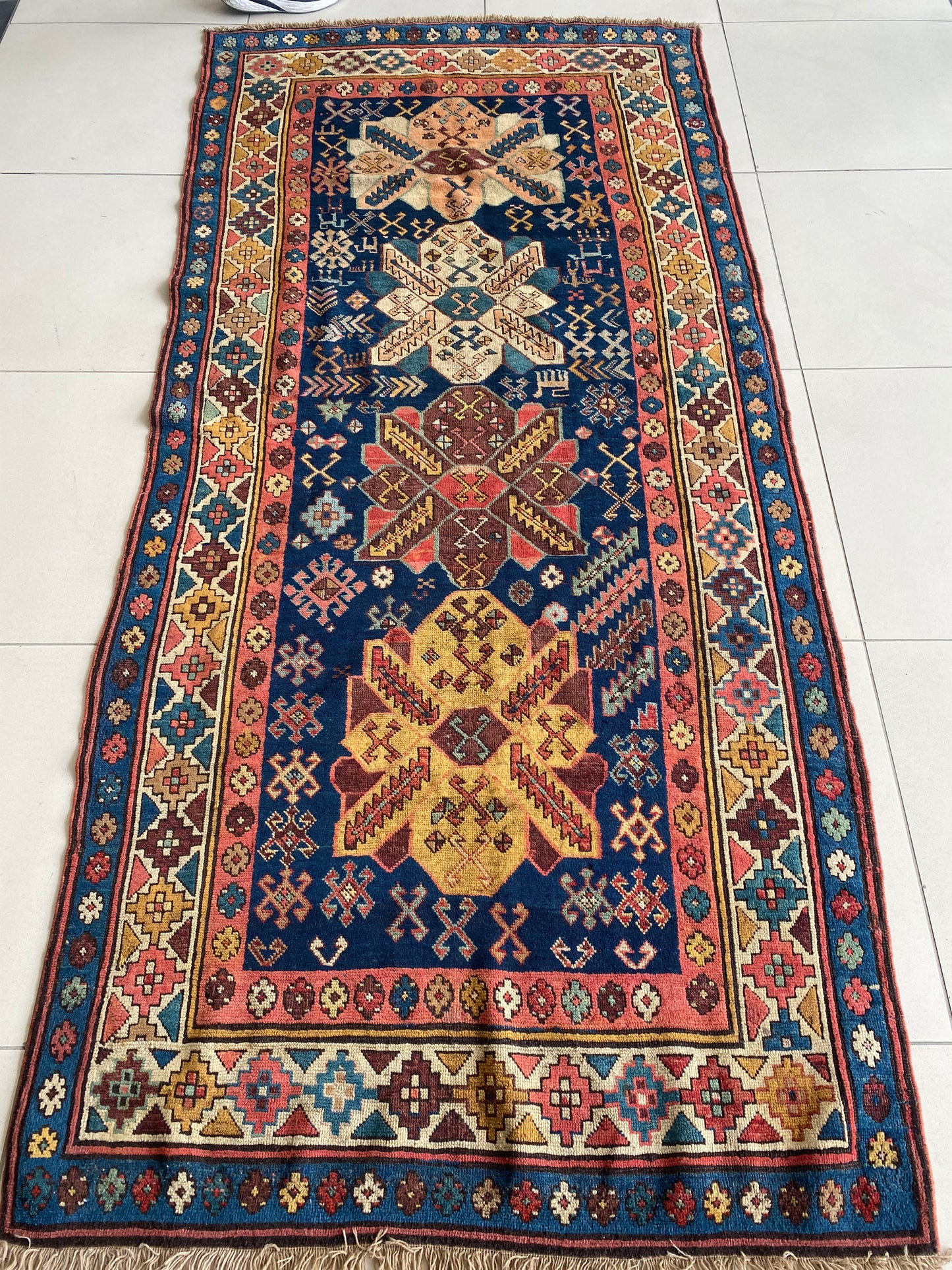 Antique Kazakh Rug