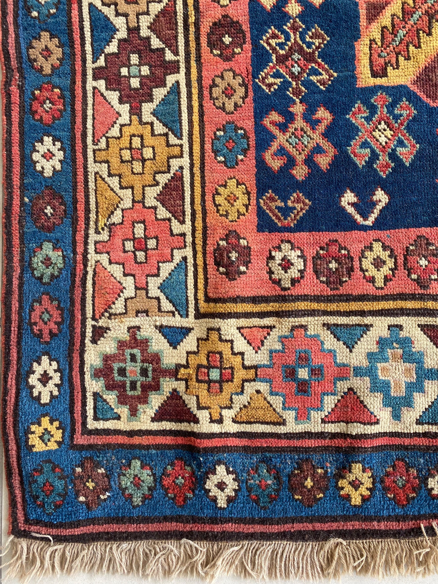 Antique Kazakh Rug
