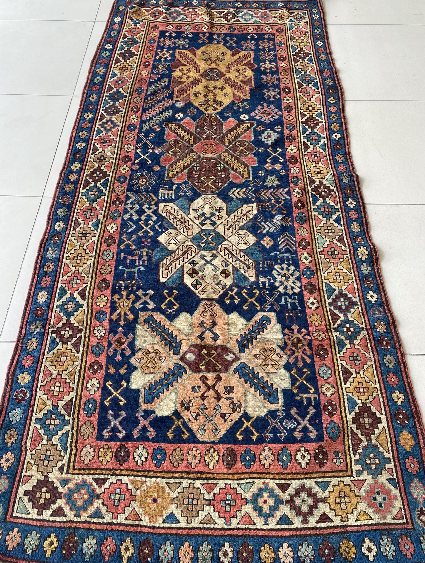 Antique Kazakh Rug