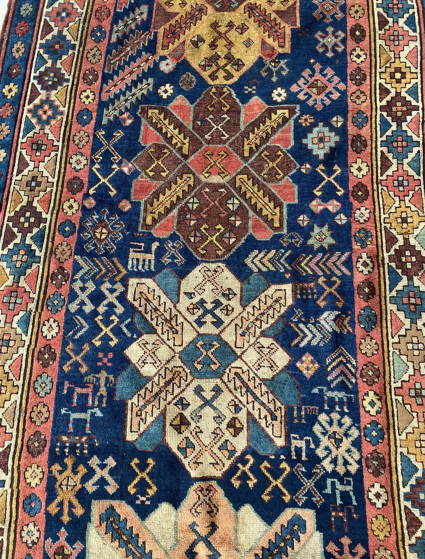 Antique Kazakh Rug