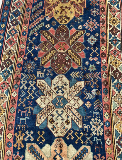 Antique Kazakh Rug