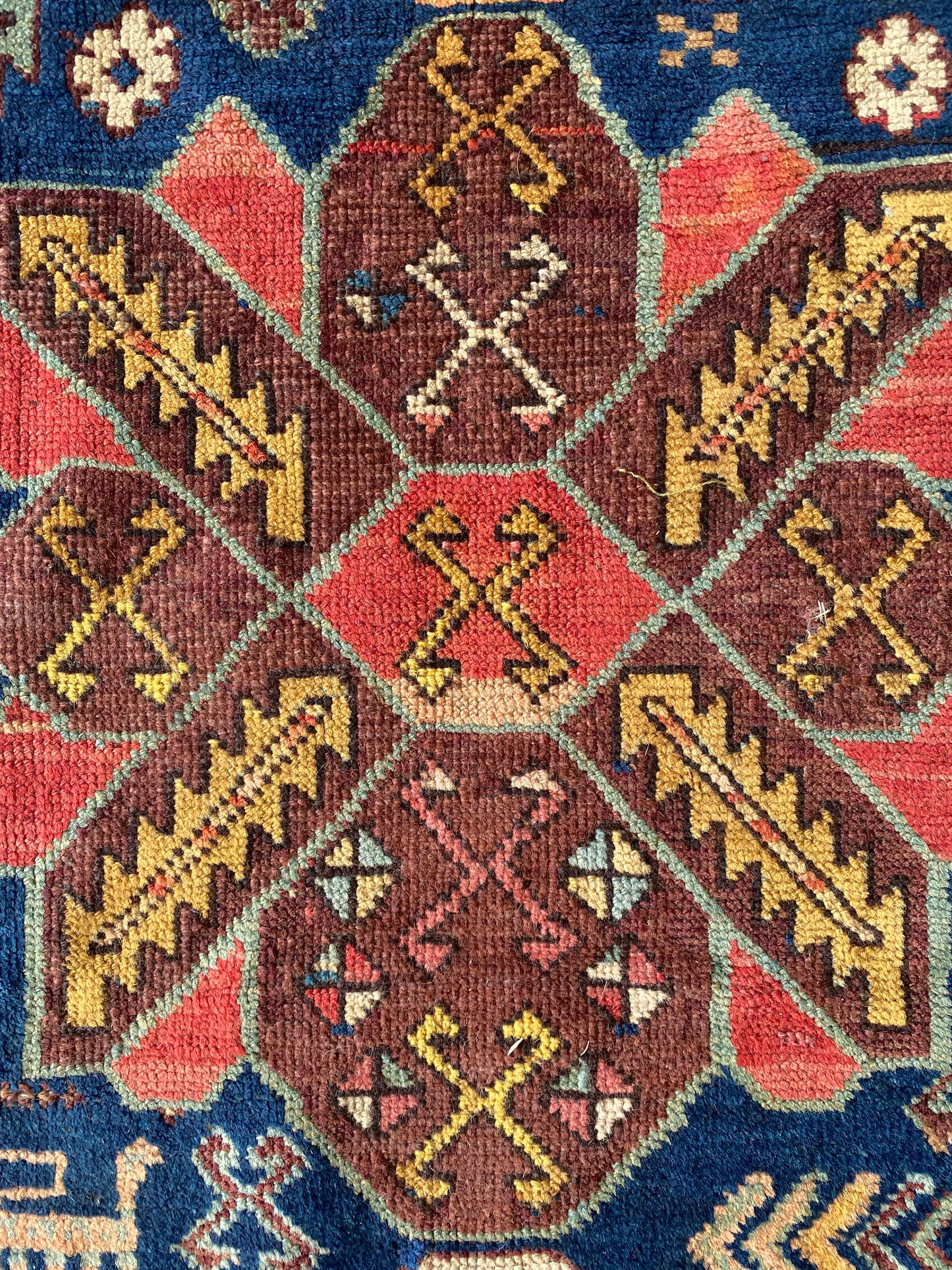 Antique Kazakh Rug