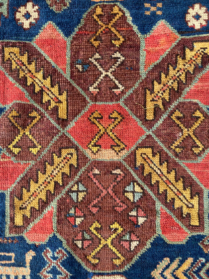 Antique Kazakh Rug