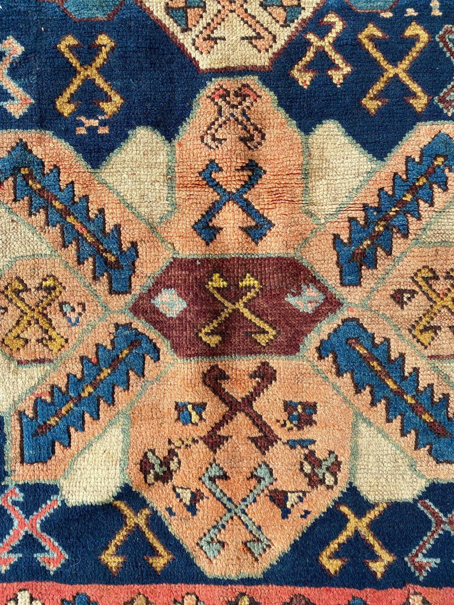 Antique Kazakh Rug