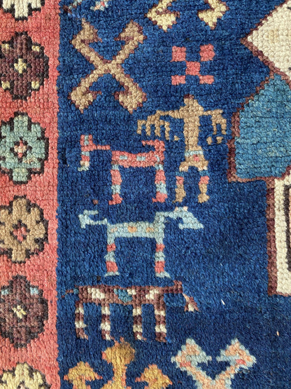 Antique Kazakh Rug
