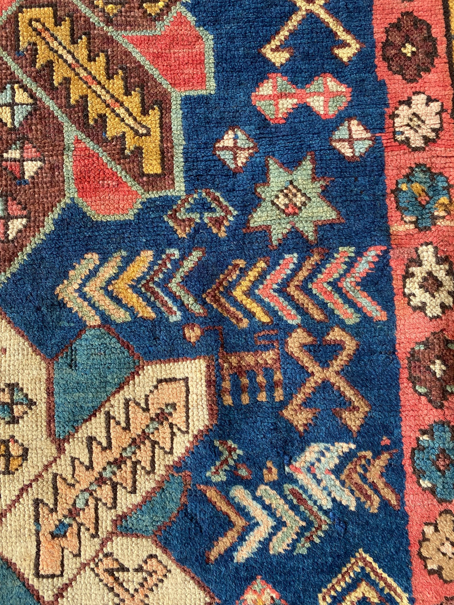 Antique Kazakh Rug