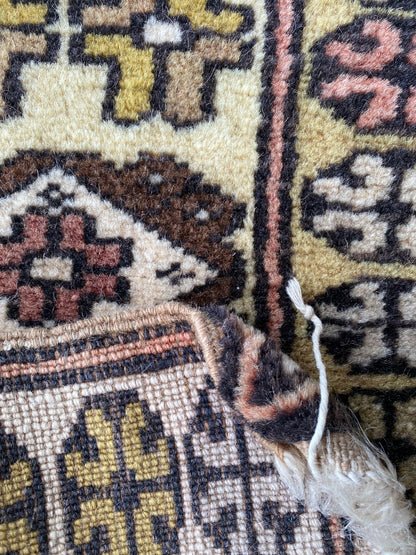 Vintage Turkish Milas Rug