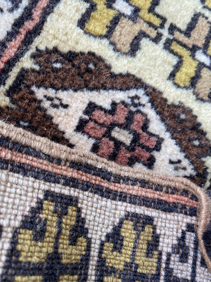 Vintage Turkish Milas Rug