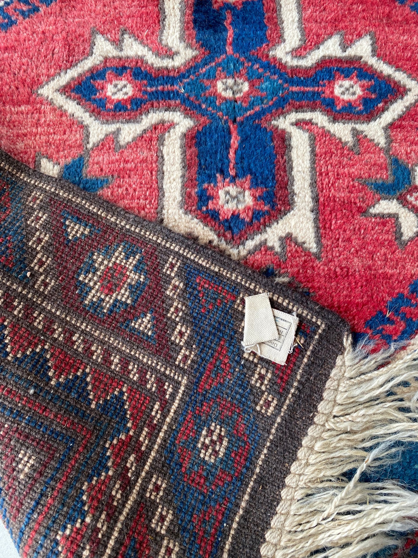 Vintage Anatolian Dosemealti Rug