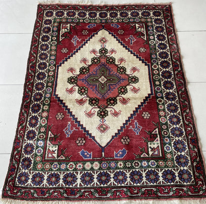 Vintage Anatolian Dazkiri Rug