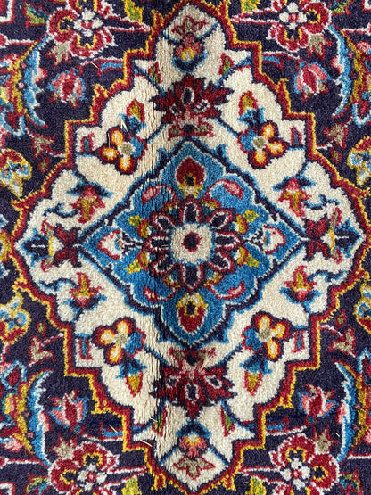 Antique Kashan Carpet Pair