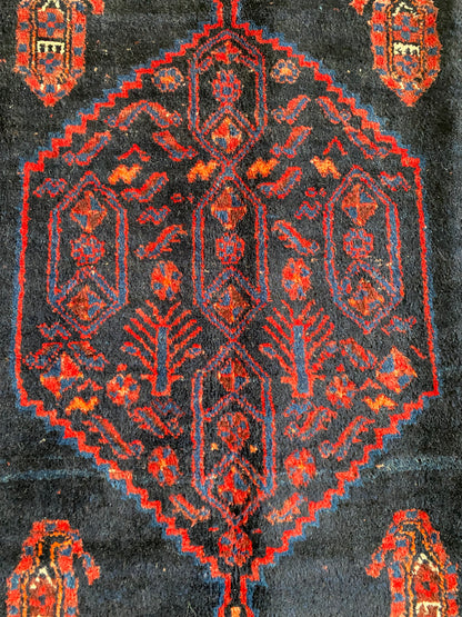 Antique Kurdish Mahabad Rug