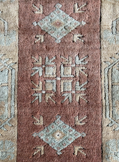 Vintage Turkish Milas Rug