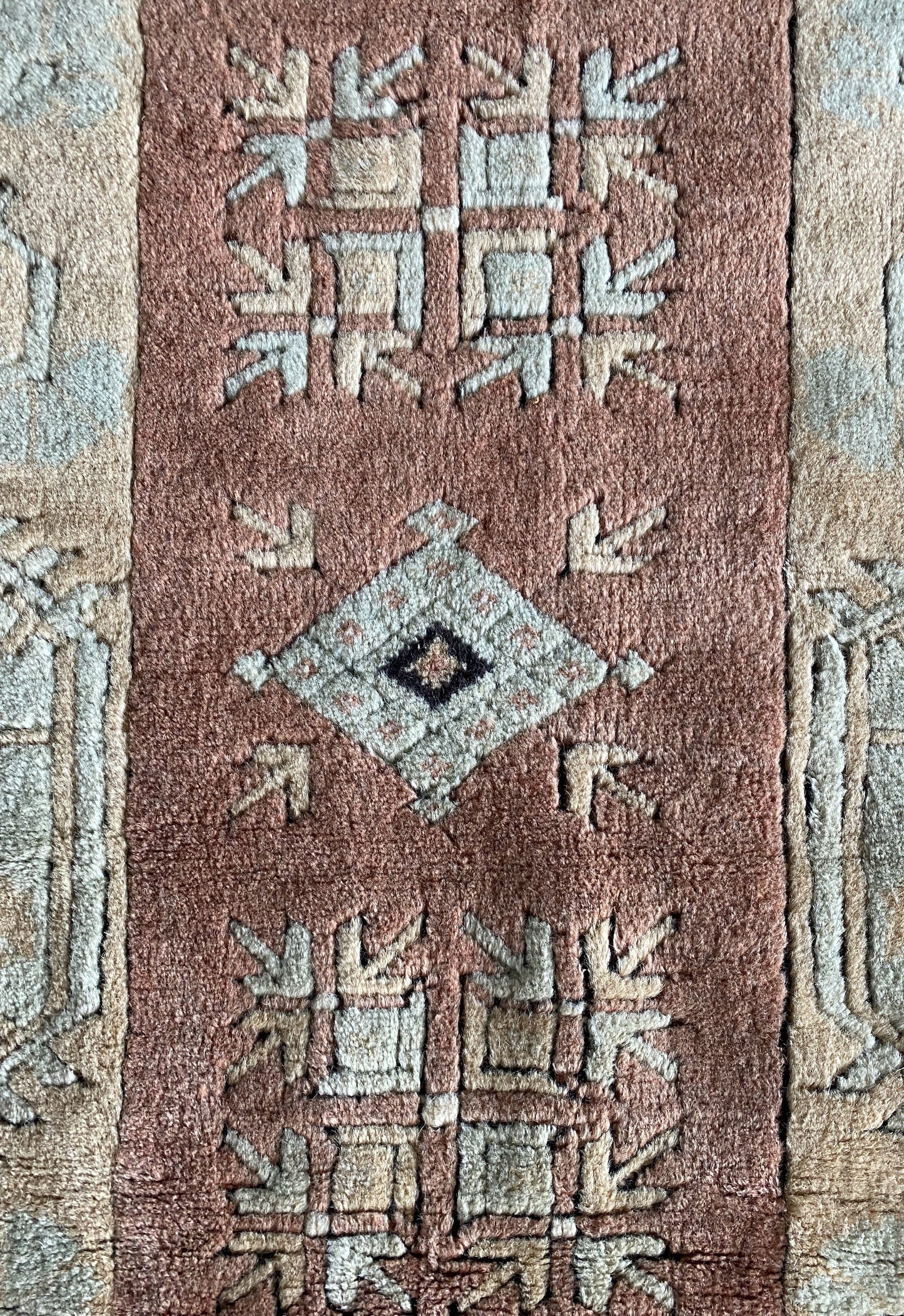 Vintage Turkish Milas Rug