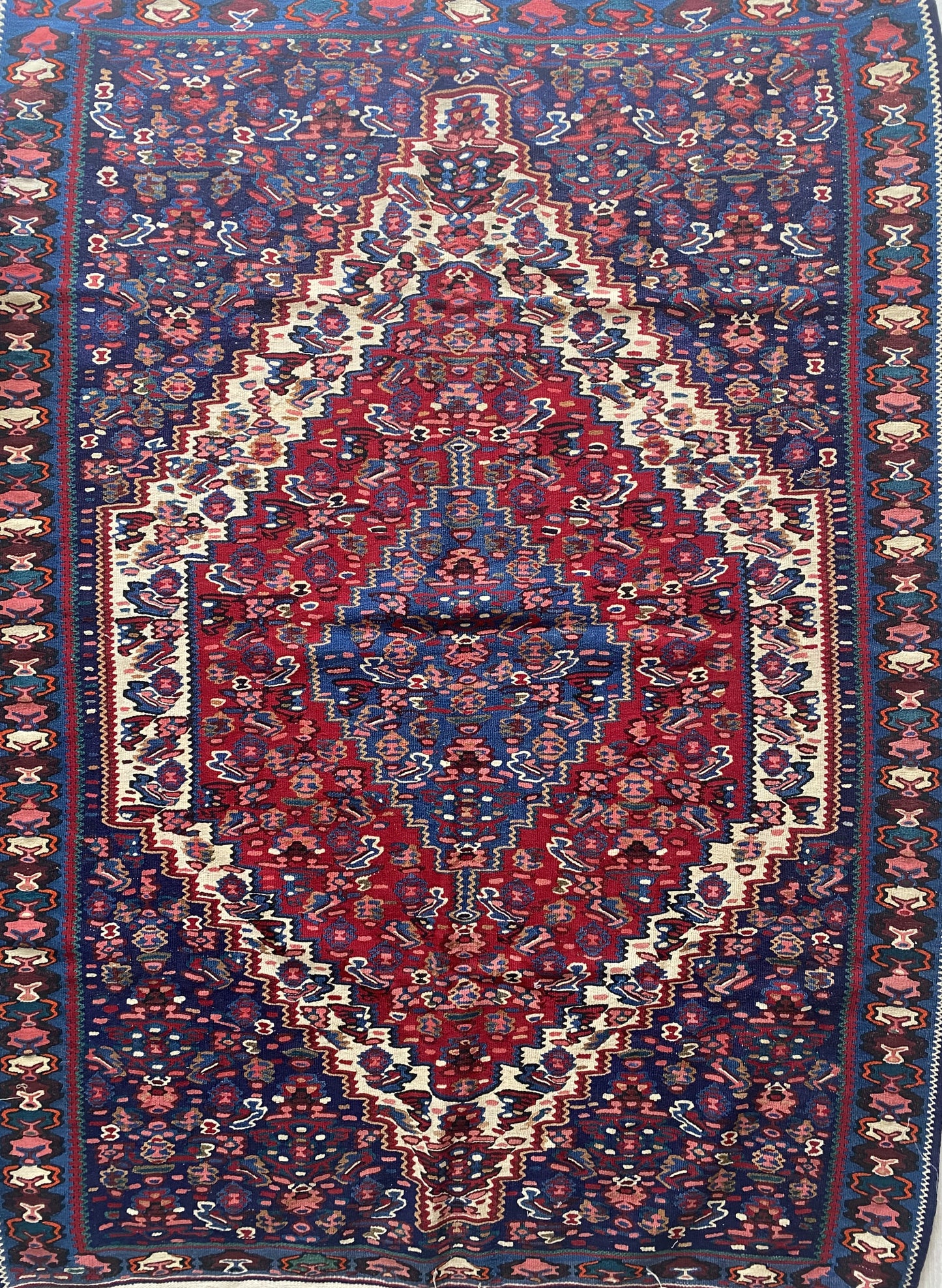 Antique Senneh Kilim