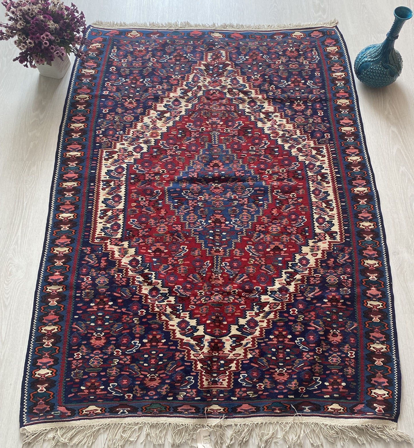 Antique Senneh Kilim