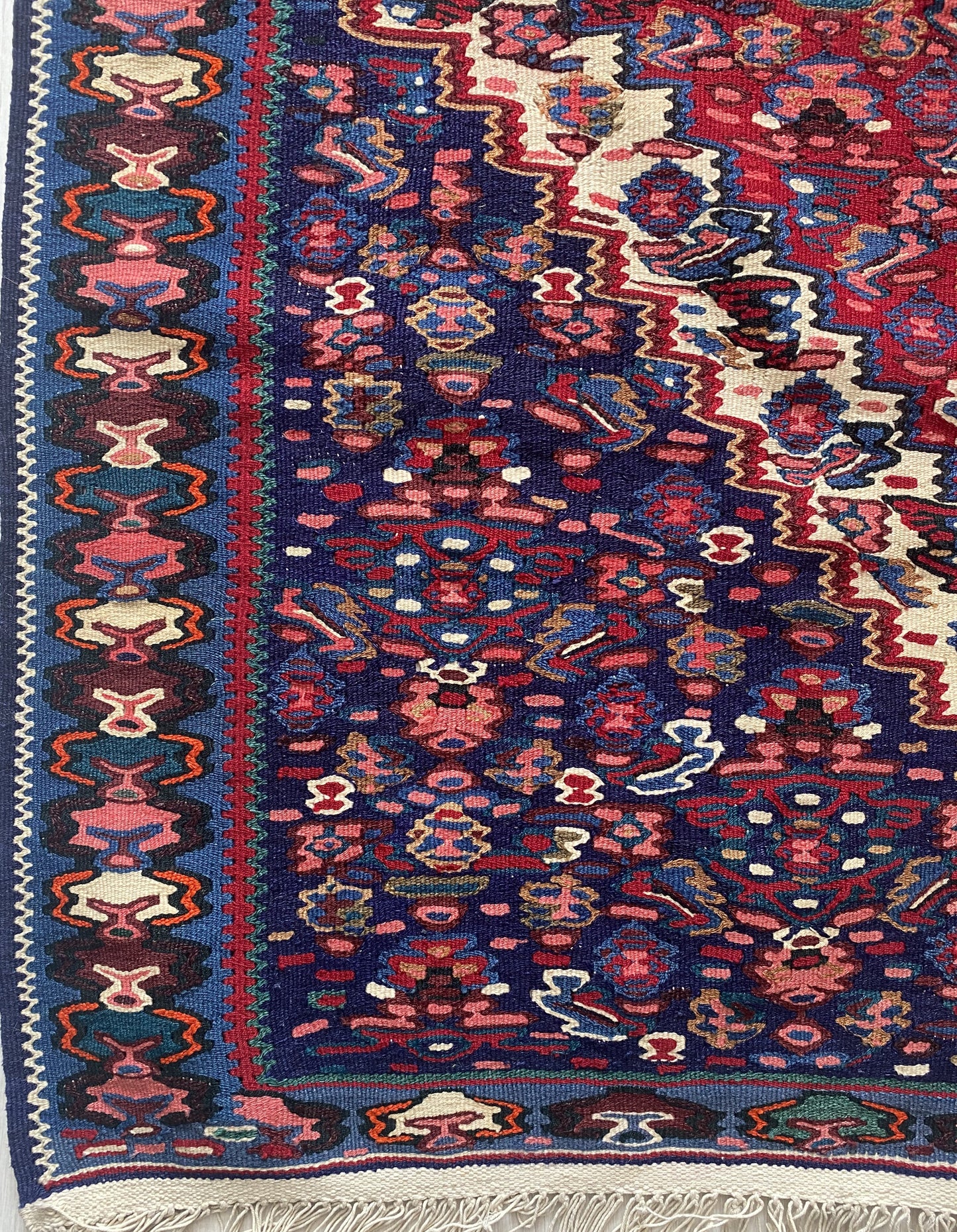 Antique Senneh Kilim