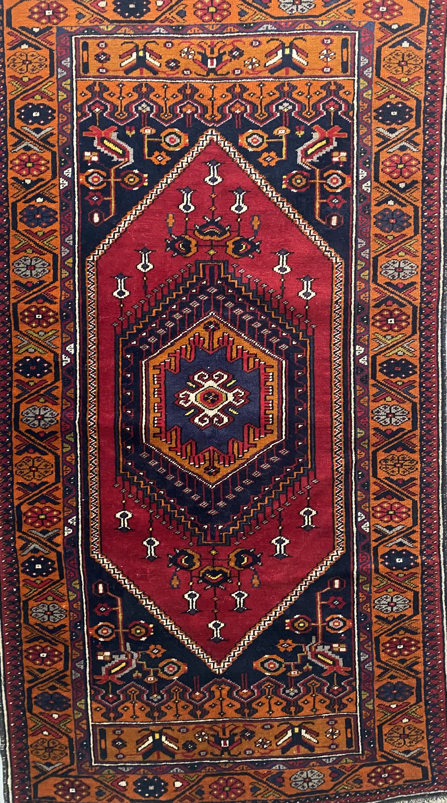 Vintage Turkish Yahyali Rug
