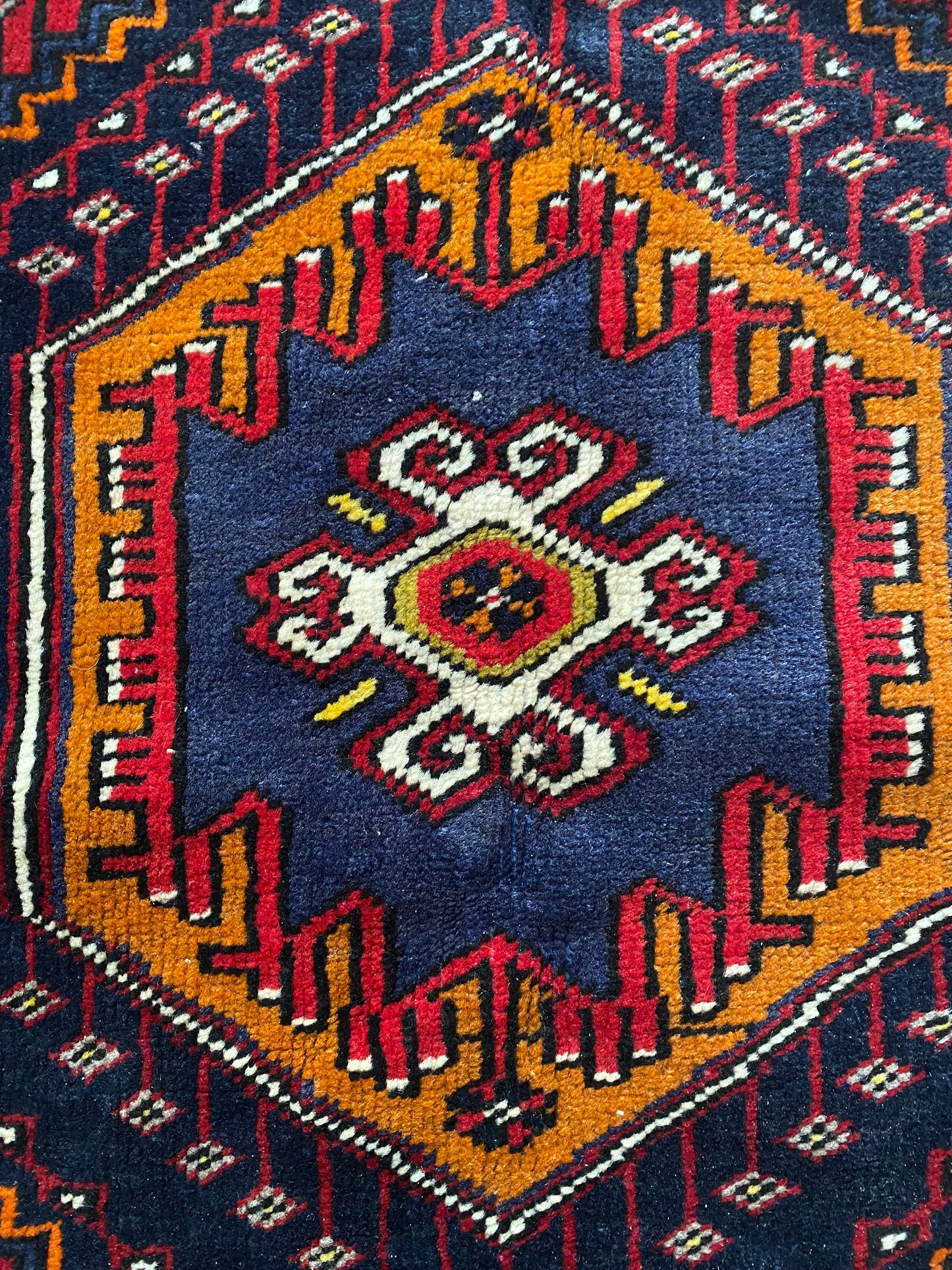 Vintage Turkish Yahyali Rug