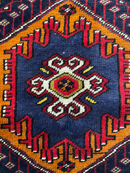 Vintage Turkish Yahyali Rug