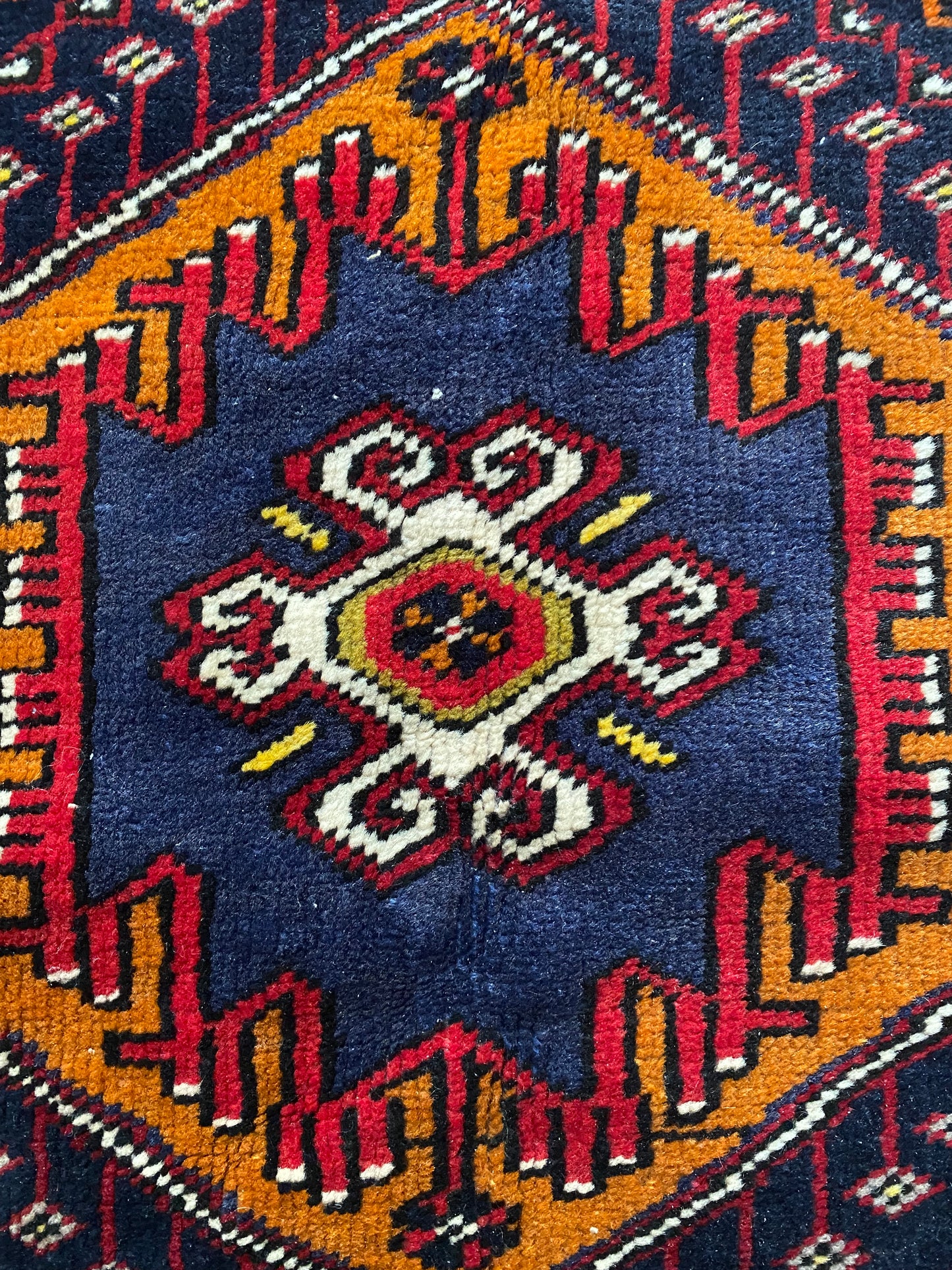 Vintage Turkish Yahyali Rug