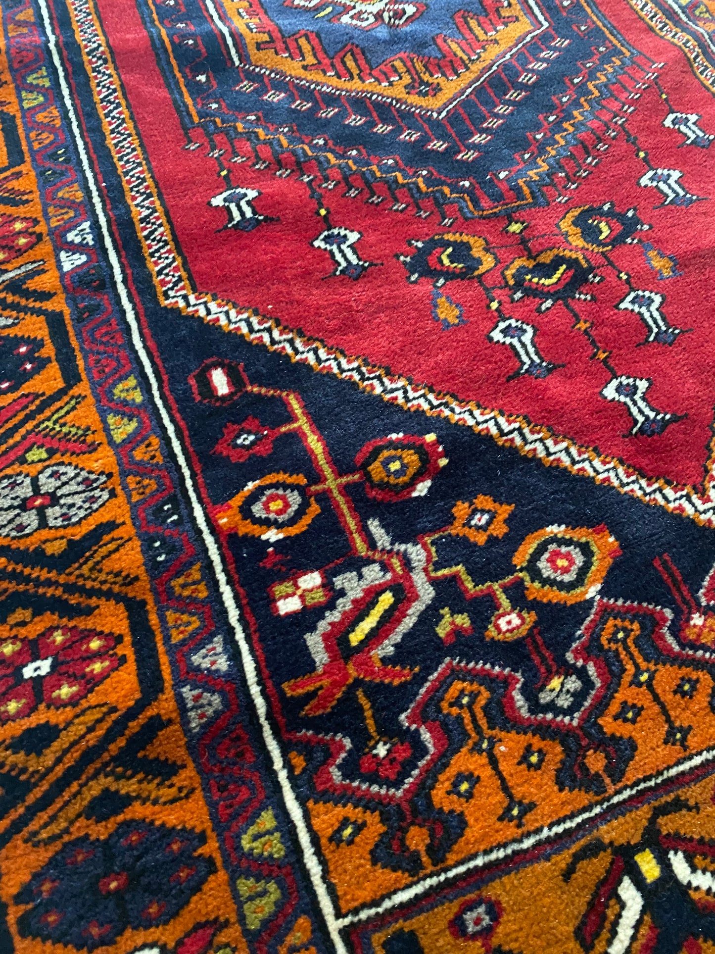 Vintage Turkish Yahyali Rug