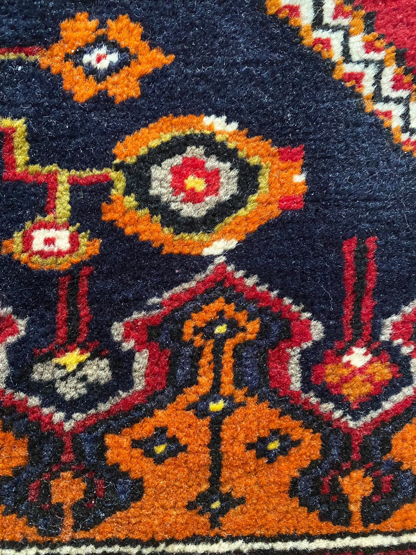 Vintage Turkish Yahyali Rug