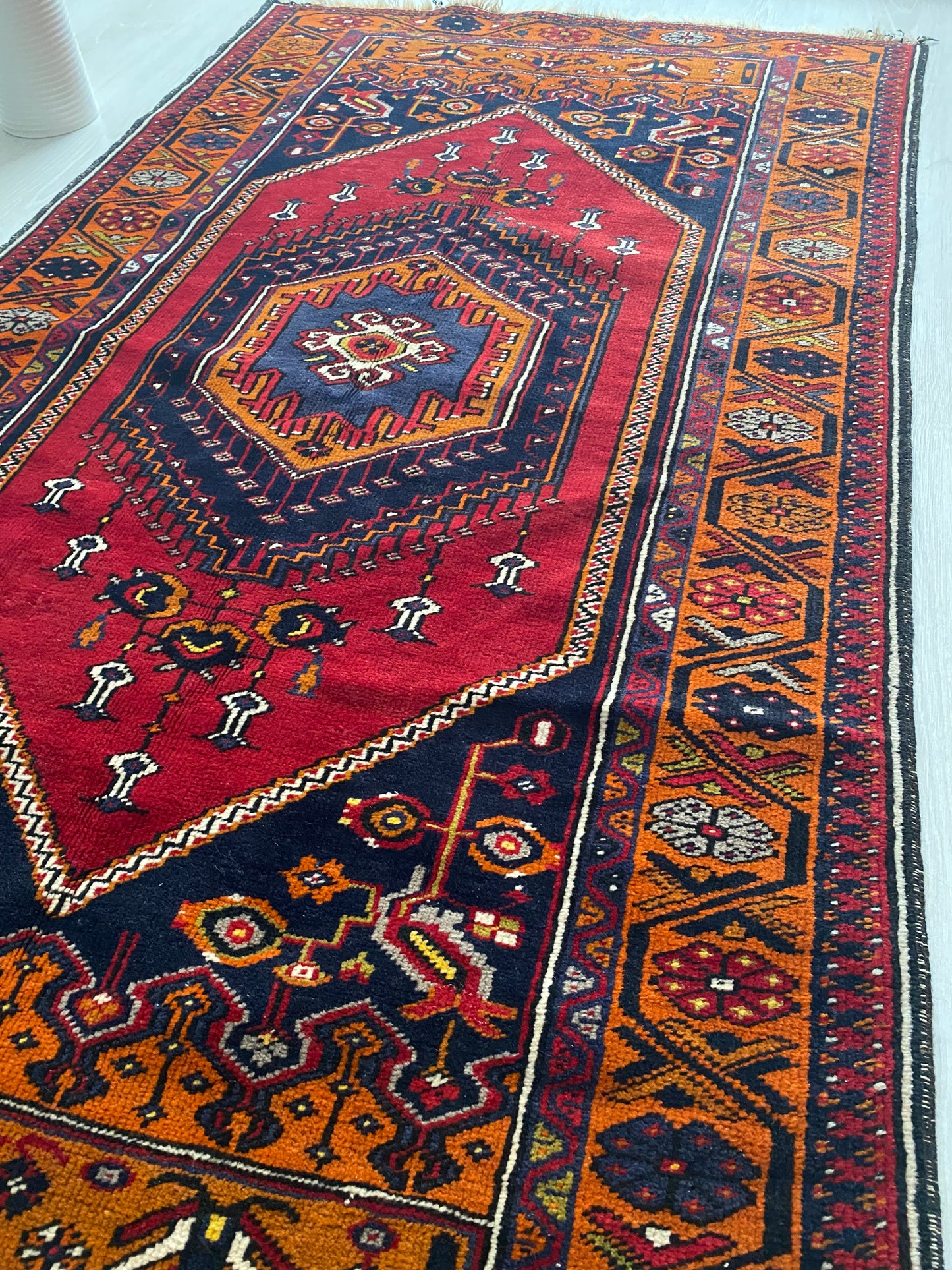 Vintage Turkish Yahyali Rug