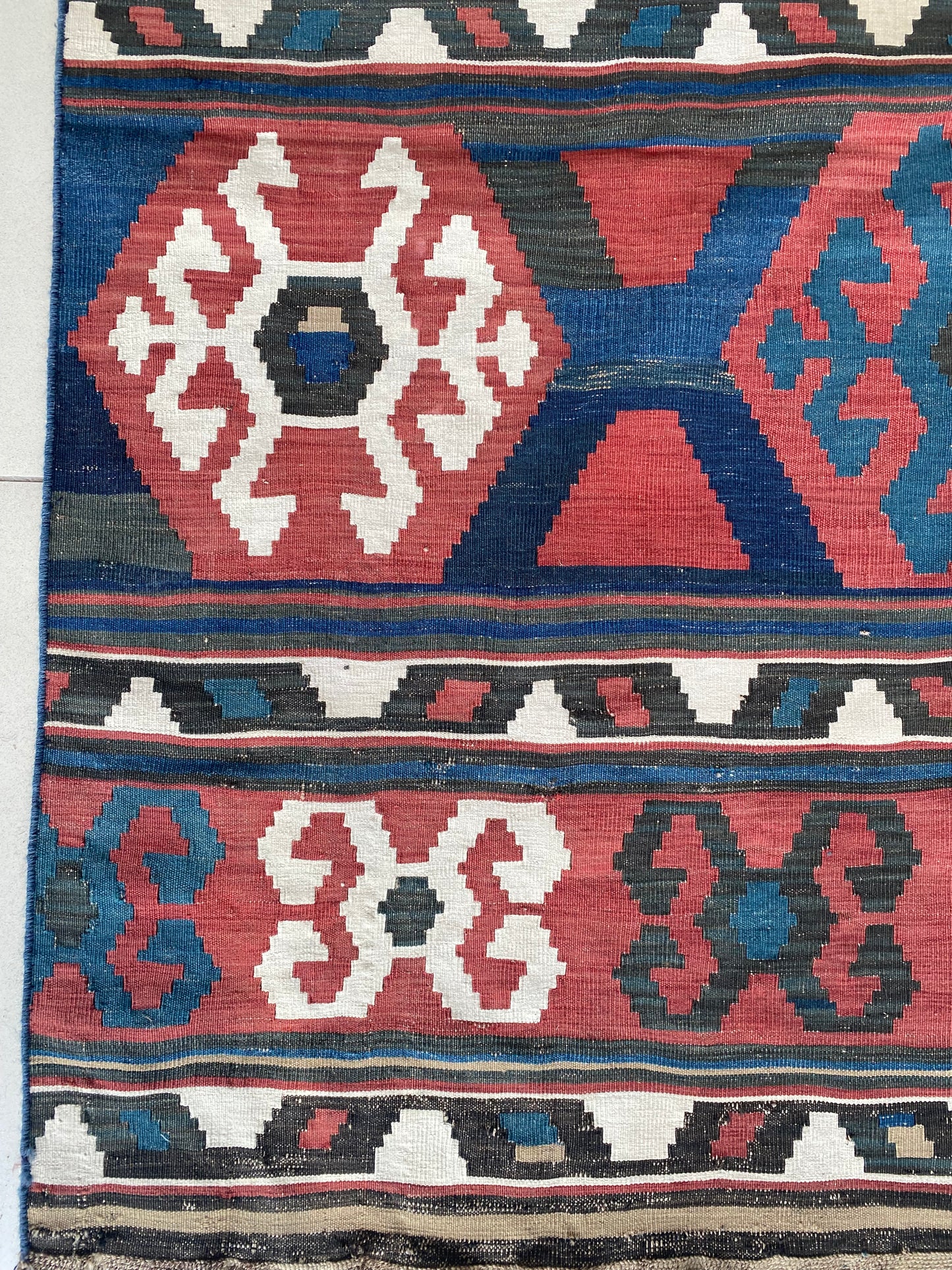 Antique Shirvan Kilim Rug