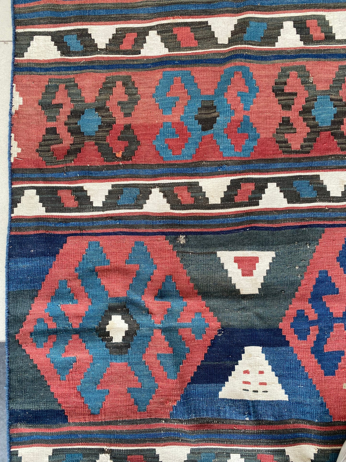 Antique Shirvan Kilim Rug