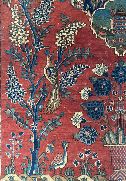 Antique Keshan Rug