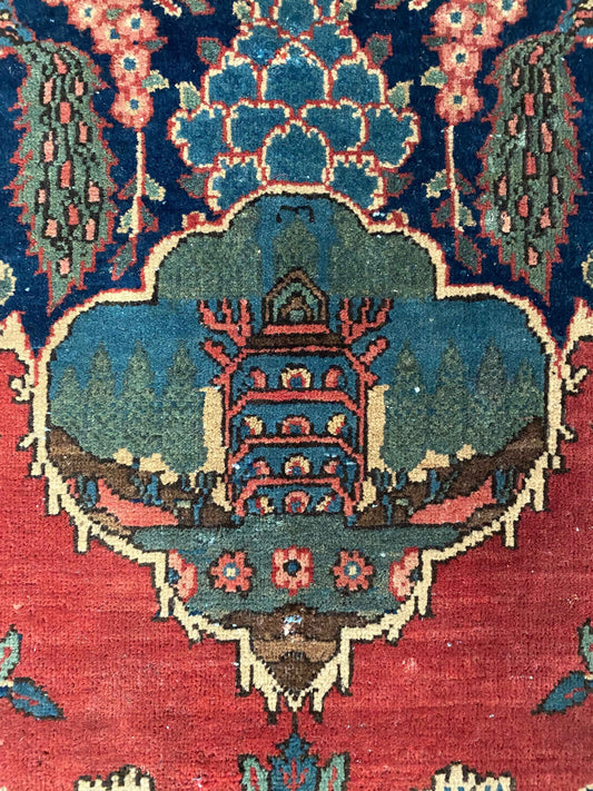 Antique Keshan Rug