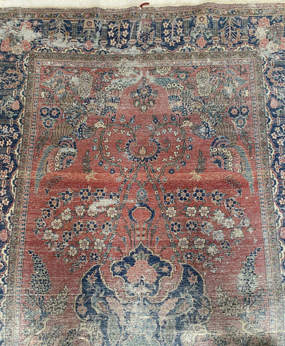 Antique Keshan Rug
