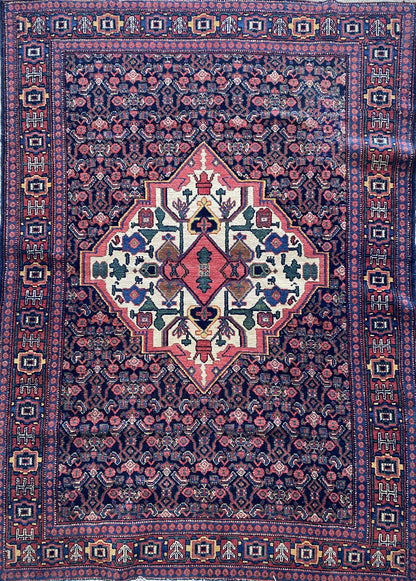 Antique Kurdish Senneh Rug