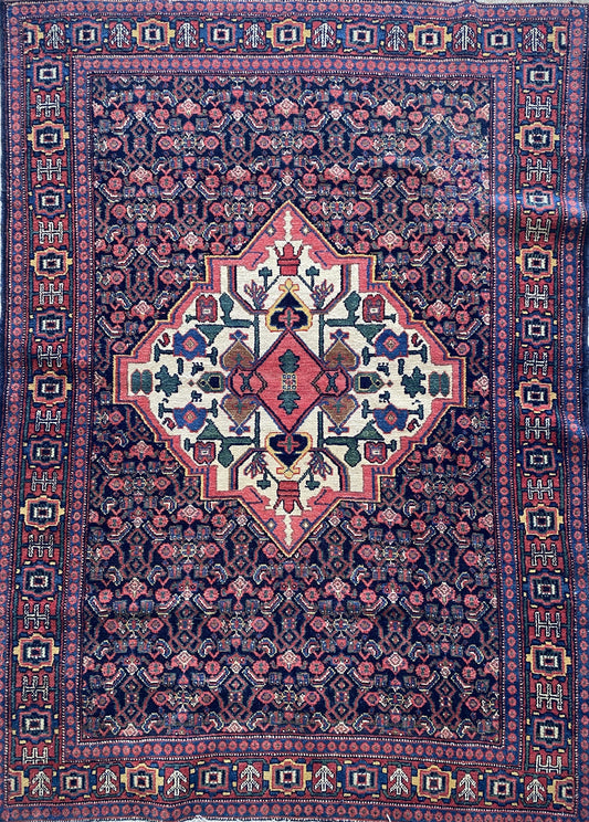 Antique Kurdish Senneh Rug
