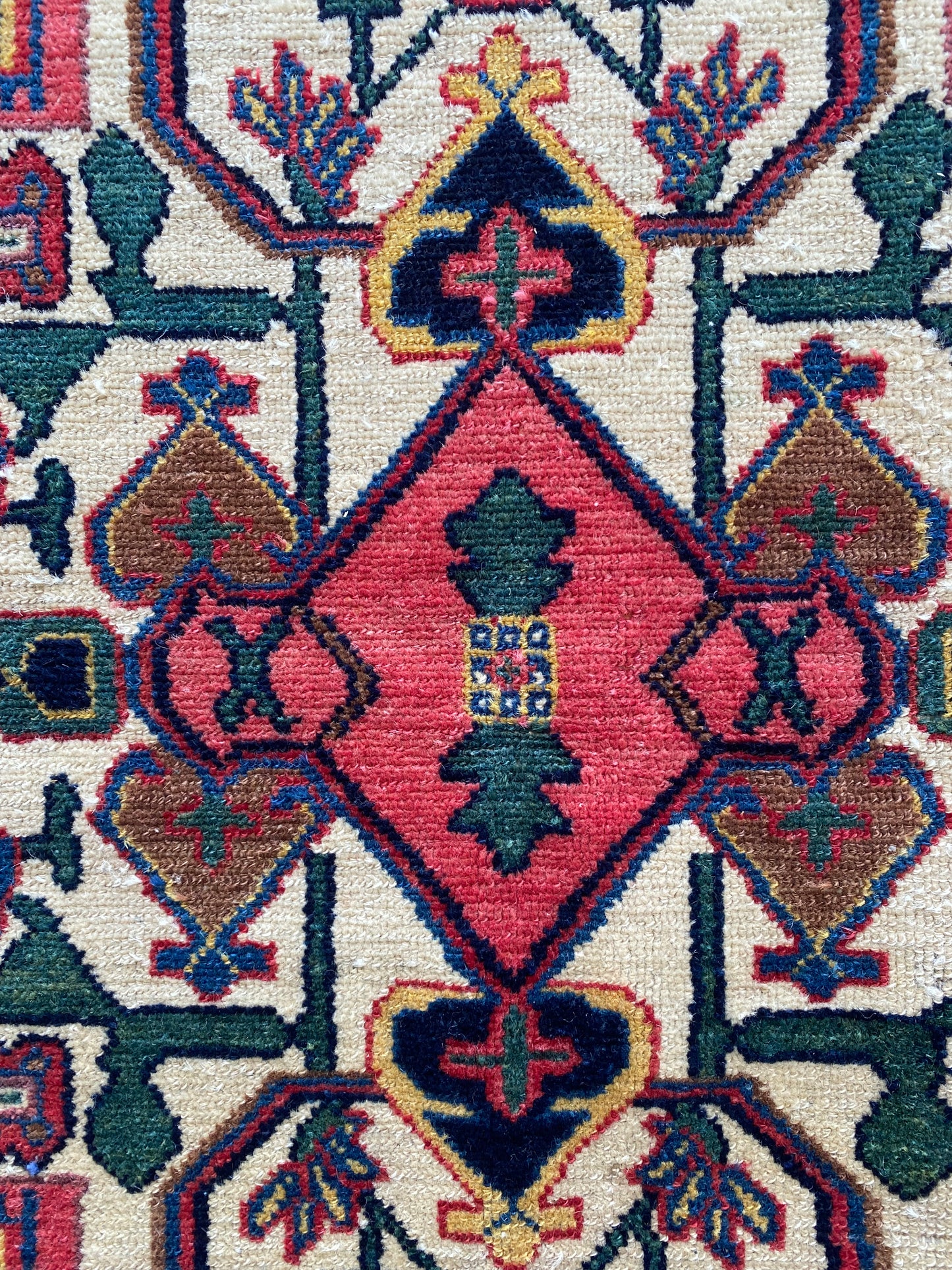 Antique Kurdish Senneh Rug