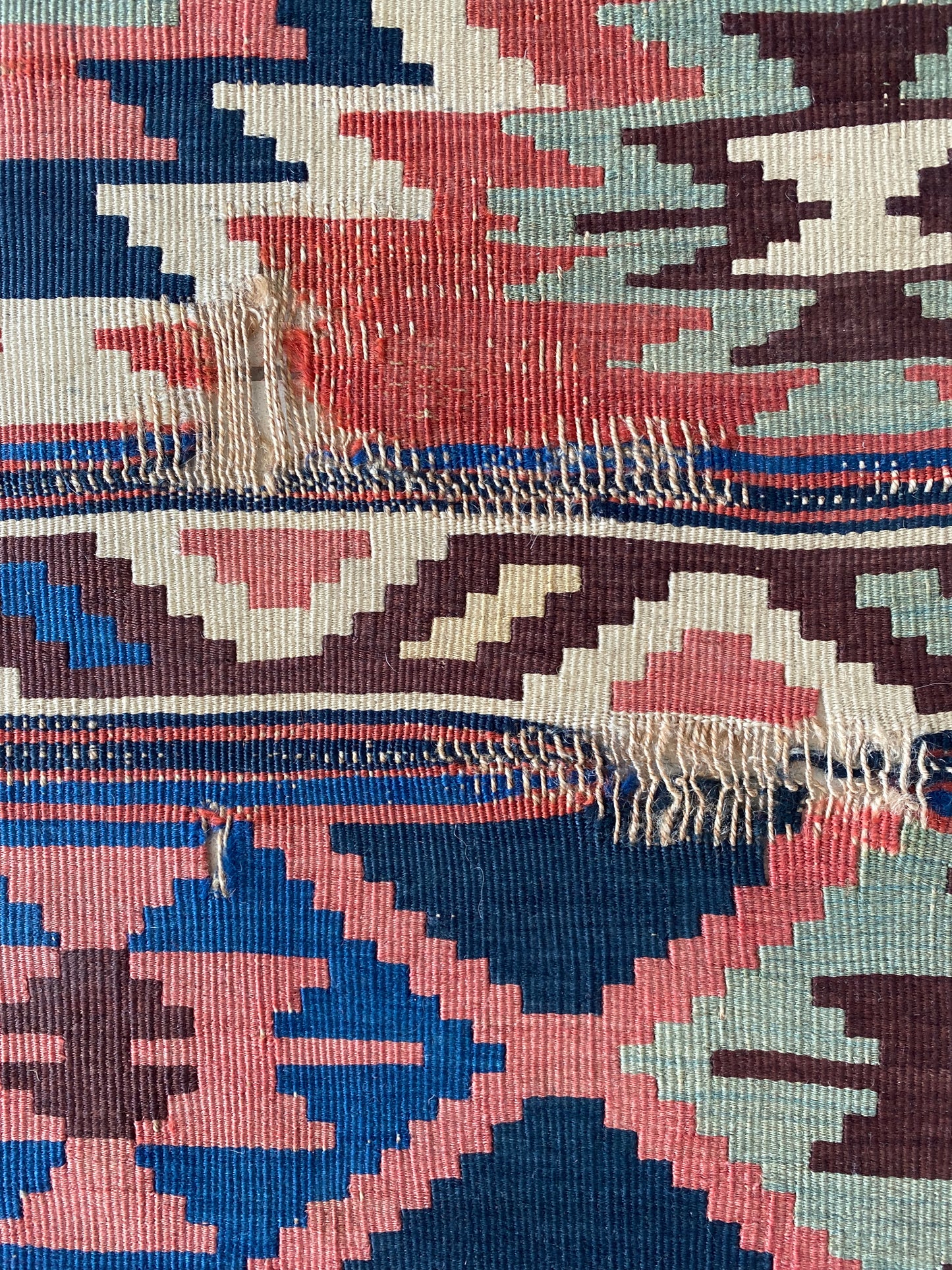 Antique Hastharud Shirvan Kilim Runnern‎