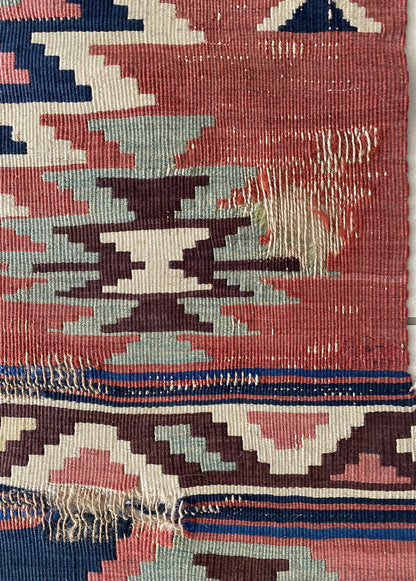Antique Hastharud Shirvan Kilim Runnern‎